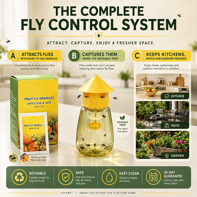 Reusable Fly Trap