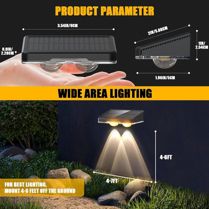 Solar Outdoor Wall Light