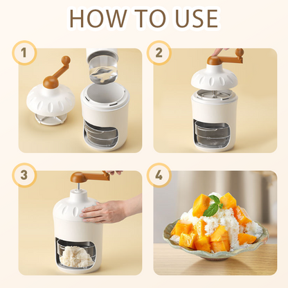 Manual Ice Shaver Machine