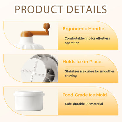 Manual Ice Shaver Machine